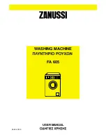 Zanussi FA4012 User Manual предпросмотр