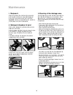 Предварительный просмотр 18 страницы Zanussi FA4012 User Manual