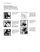 Предварительный просмотр 14 страницы Zanussi FA489 User Manual