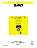 Preview for 1 page of Zanussi FA580 User Manual