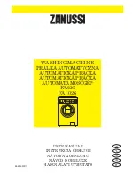 Zanussi FA826 User Manual preview