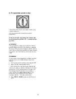 Preview for 12 page of Zanussi FA831E User Manual