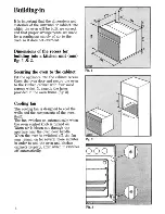 Предварительный просмотр 4 страницы Zanussi FB 513 Instructions For The Use And Care