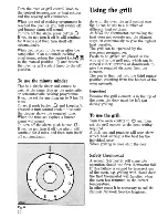 Предварительный просмотр 10 страницы Zanussi FB 513 Instructions For The Use And Care