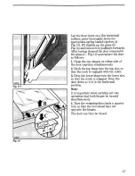 Предварительный просмотр 17 страницы Zanussi FBI 523 A Use And Care Instructions Manual