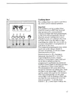 Preview for 17 page of Zanussi FBI 533/31 B Instructions For The Use And Care