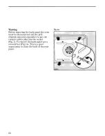 Предварительный просмотр 24 страницы Zanussi FBI 533/31 W Instructions For The Use And Care