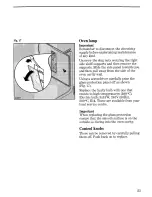 Предварительный просмотр 25 страницы Zanussi FBI 533/31 W Instructions For The Use And Care