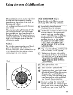 Preview for 13 page of Zanussi FBI 534/31 W Instructions For The Use And Care