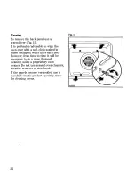 Preview for 24 page of Zanussi FBI 534/31 W Instructions For The Use And Care