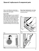 Предварительный просмотр 21 страницы Zanussi FBI534/31 B Instructions For The Use And Care