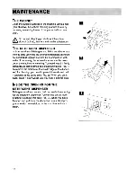 Предварительный просмотр 12 страницы Zanussi FC 1100 Instruction Booklet