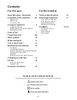 Preview for 2 page of Zanussi FC 1200W Instruction Booklet