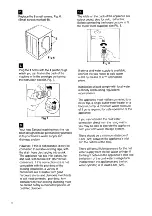 Preview for 8 page of Zanussi FC800 Instruction Booklet