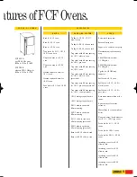 Preview for 15 page of Zanussi FCF-20 2/1 FCF202E Brochure & Specs