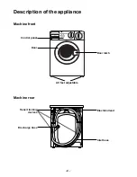 Предварительный просмотр 4 страницы Zanussi FCS 720C Instruction And Installation Book