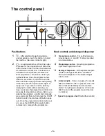 Предварительный просмотр 5 страницы Zanussi FCS 720C Instruction And Installation Book