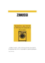 Zanussi FCS 825C Instruction And Installation Booklet preview