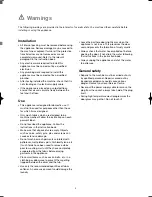 Preview for 4 page of Zanussi FE 1014 N User Manual