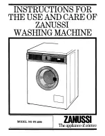 Zanussi FE 4000 Use And Care Manual preview