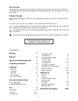 Preview for 2 page of Zanussi FE 827 G User Manual