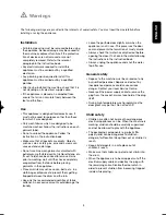 Preview for 3 page of Zanussi FE 904 NN User Manual