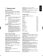 Предварительный просмотр 11 страницы Zanussi FE 904 NN User Manual