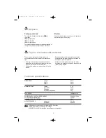 Preview for 4 page of Zanussi FE1005 Instruction Booklet