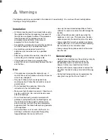 Preview for 4 page of Zanussi FE1200 User Manual