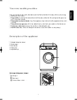 Предварительный просмотр 7 страницы Zanussi FE804 User Manual