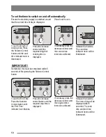 Preview for 10 page of Zanussi FH10 User Manual