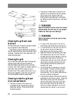 Предварительный просмотр 28 страницы Zanussi FH10 User Manual