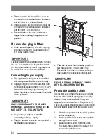 Предварительный просмотр 38 страницы Zanussi FH10 User Manual