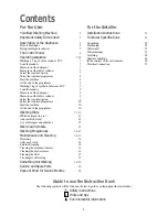 Preview for 4 page of Zanussi FJ 1094 G Instruction Booklet