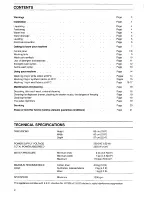 Preview for 2 page of Zanussi FJ 1200 Instruction Booklet