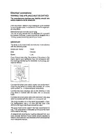 Preview for 6 page of Zanussi FJ 1200 Instruction Booklet