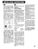 Preview for 9 page of Zanussi FJ 831 Instruction Booklet