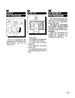 Preview for 21 page of Zanussi FJ 831 Instruction Booklet