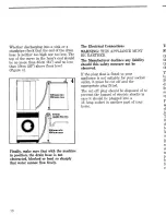 Preview for 10 page of Zanussi FJ1011/A Instructions For The Use And Care