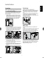 Предварительный просмотр 7 страницы Zanussi FJE 1005 Instruction Booklet