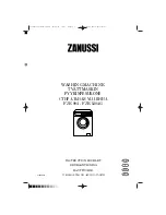 Zanussi FJE 1204G Instruction Booklet предпросмотр