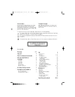 Предварительный просмотр 2 страницы Zanussi FJE 1204G Instruction Booklet