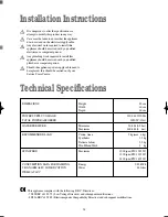 Preview for 24 page of Zanussi FJS 1025 W Instruction Booklet