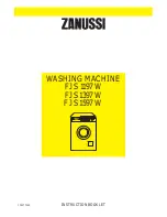 Zanussi FJS 1197 W Instruction Booklet предпросмотр