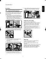 Preview for 7 page of Zanussi FL 1008 Instruction Booklet