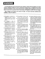 Предварительный просмотр 3 страницы Zanussi FL 1032 Instruction Booklet