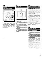 Предварительный просмотр 21 страницы Zanussi FL 1032 Instruction Booklet