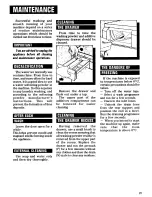 Предварительный просмотр 23 страницы Zanussi FL 1032 Instruction Booklet