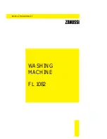 Предварительный просмотр 1 страницы Zanussi FL 1082 Instruction Booklet