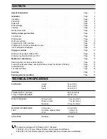 Предварительный просмотр 2 страницы Zanussi FL 1082 Instruction Booklet